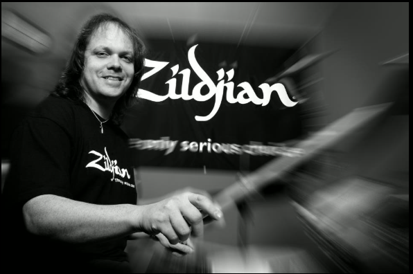 Gary Marshall drumming